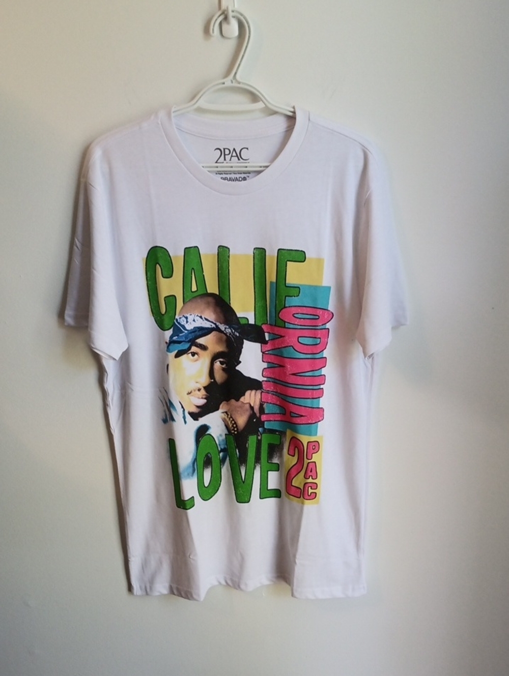 2PAC Dead Stock T Shirt Bravado Medium Music Rap Tee Concert